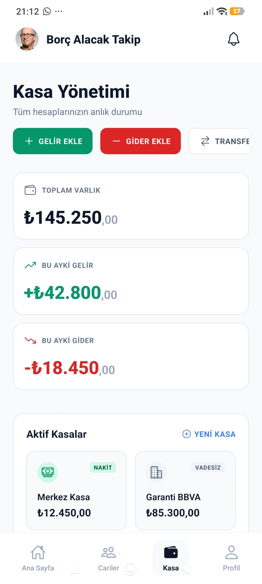 Hatırlatıcı Ekranı